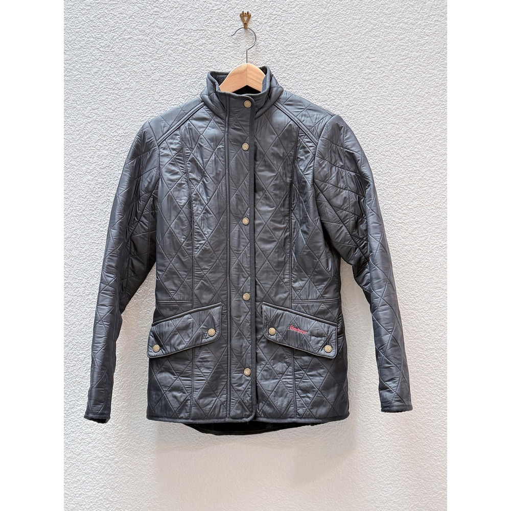Barbour Sz 6 Cavalry Polar Quilt in Navy